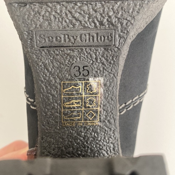 See by Chloe Eileen Heel Boots Sz 5 US/35 EU - Picture 8 of 8